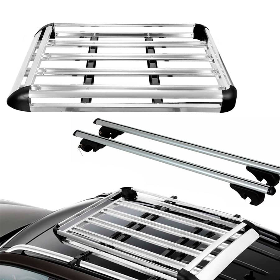 equipaje parrilla barras de aluminio 80kg SAFE®