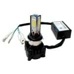 Lámpara led cree para moto 4 lados alta y baja 2800lm cooler 25w