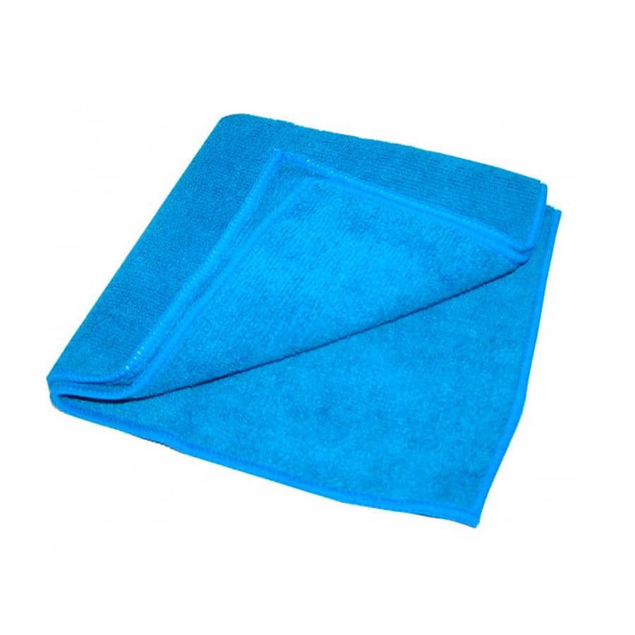 Paño de Microfibra Azul 30 x 30 cm Pack de 5 UNIDADES