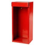 Gabinete metálico y portacandado para matafuegos  5 kg