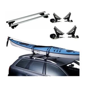 Porta Kayak + Barra Portaequipajes Aluminio 1.20mts Para Auto