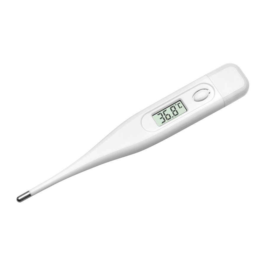 Termometro Digital Lcd Bipper Alarma Axila Oral Niños Adulto - EVER SAFE®