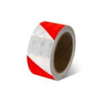 Cinta Reflectiva Cebrada Roja Blanca Grado Diamante x Metro