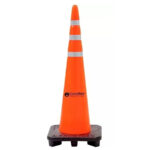 Conos Naranja Transporte De 70 Cm Con 3 Reflectivos